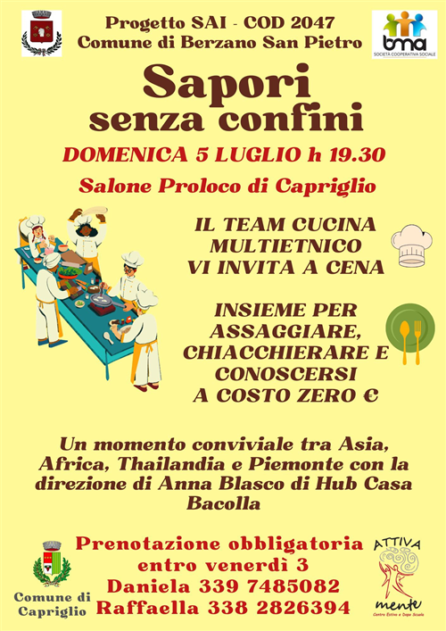 Sapori senza confini