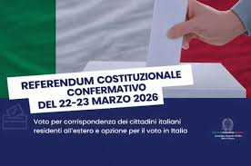 Referendum 2026: opzione di voto in Italia per gli elettori residenti all'estero (AIRE)